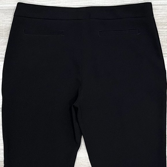 Anne Fontaine Sylvia Pleated Detail Mid-Rise Trouser Pants in Black Women’s Sz 8 - Picture 9 of 16